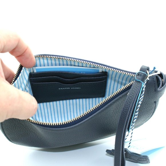 BRAND NEW-Drapper James Half-Moon Clutch - Picture 9 of 9